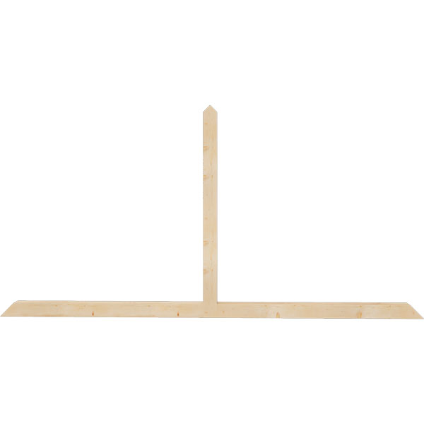 Ekena Millwork GBW108X54X0404POR00SDF