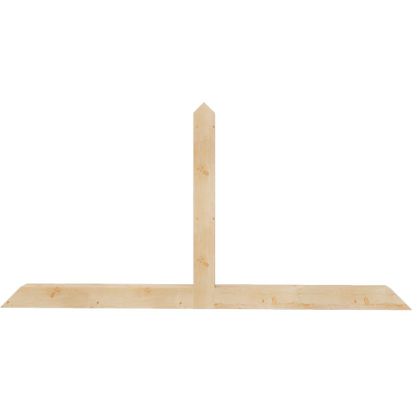 Ekena Millwork GBW108X54X0606POR00SDF
