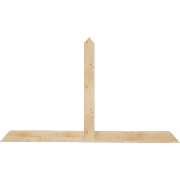 Ekena Millwork GBW096X56X0406POR00SDF