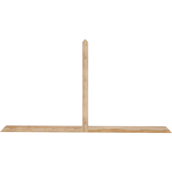 Ekena Millwork GBW108X58X0404POR00SWR