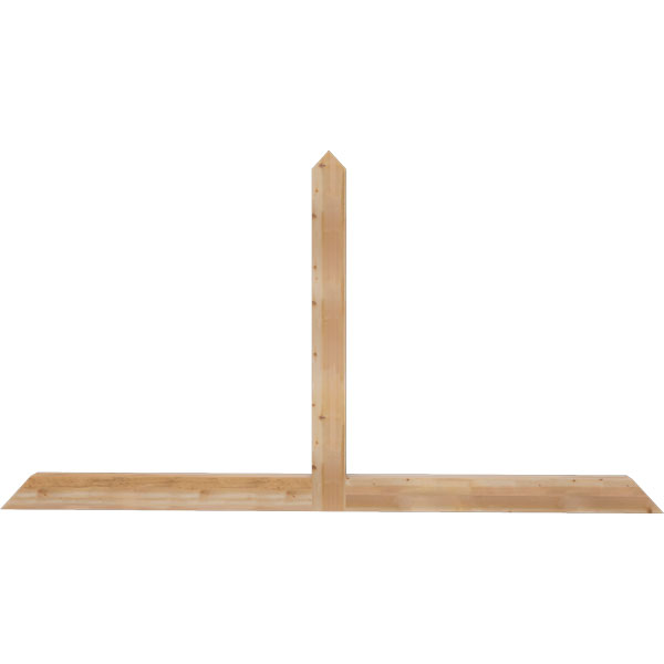 Ekena Millwork GBW108X58X0406POR00SWR