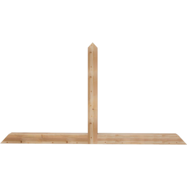 Ekena Millwork GBW108X58X0606POR00SWR
