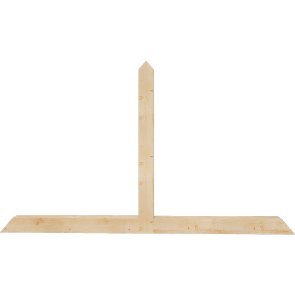 Ekena Millwork GBW108X63X0606POR00SDF