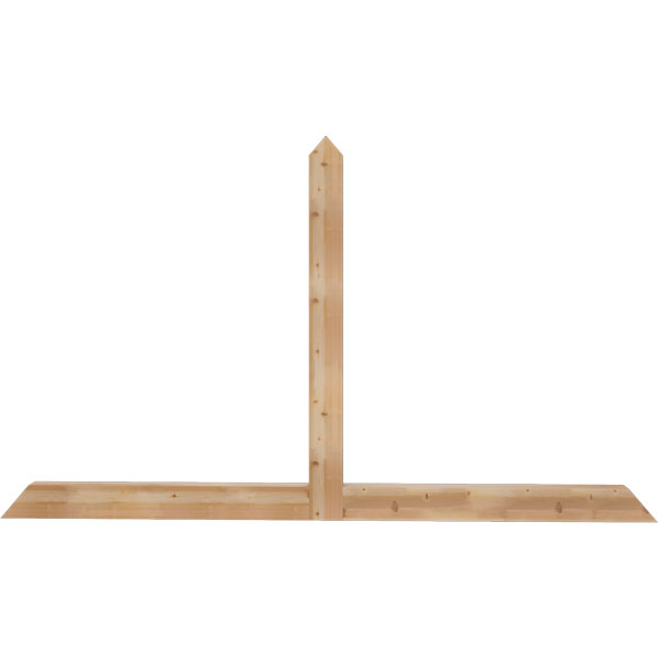 Ekena Millwork GBW108X63X0406POR00SWR