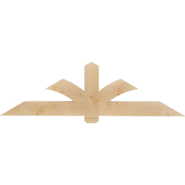 Ekena Millwork GBW072X21X0406RED00SDF