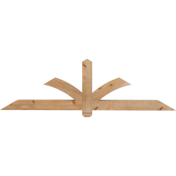 Ekena Millwork GBW072X21X0404RED00RWR