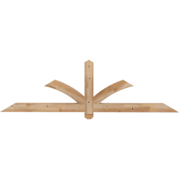 Ekena Millwork GBW072X21X0404RED00SWR