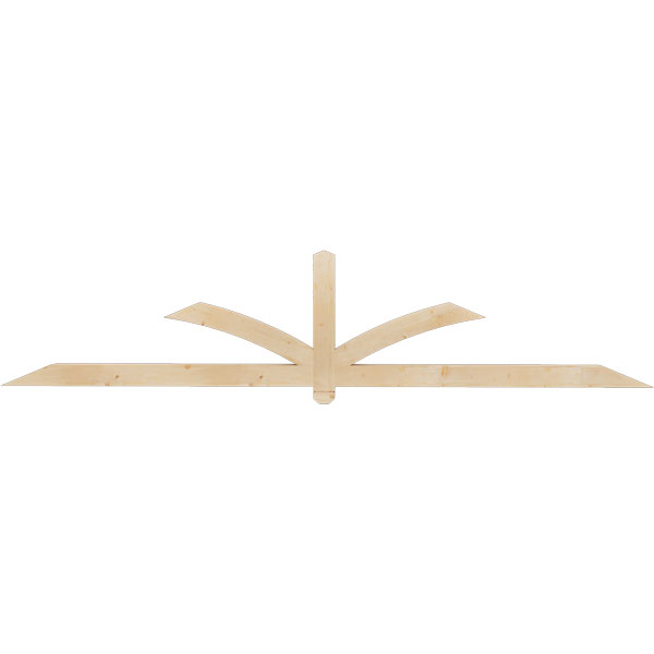 Ekena Millwork GBW108X22X0404RED00SDF