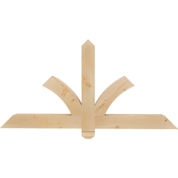 Ekena Millwork GBW048X24X0404RED00SDF