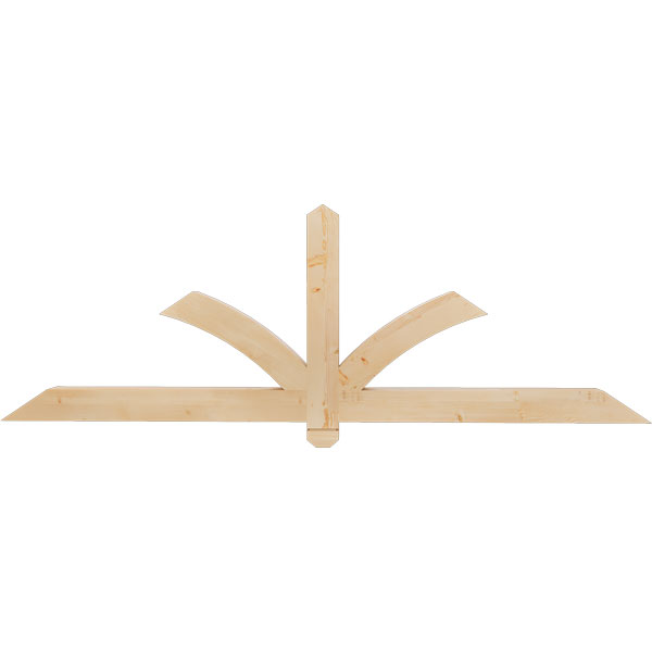 Ekena Millwork GBW072X24X0404RED00SDF