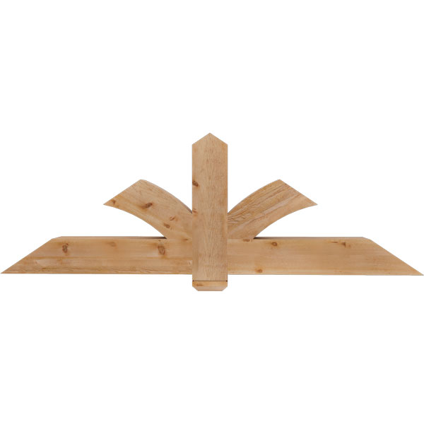 Ekena Millwork GBW072X24X0606RED00RWR