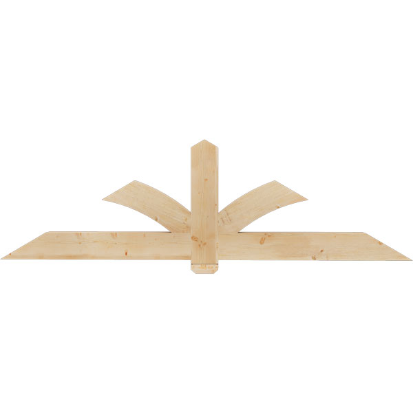 Ekena Millwork GBW084X24X0406RED00SDF