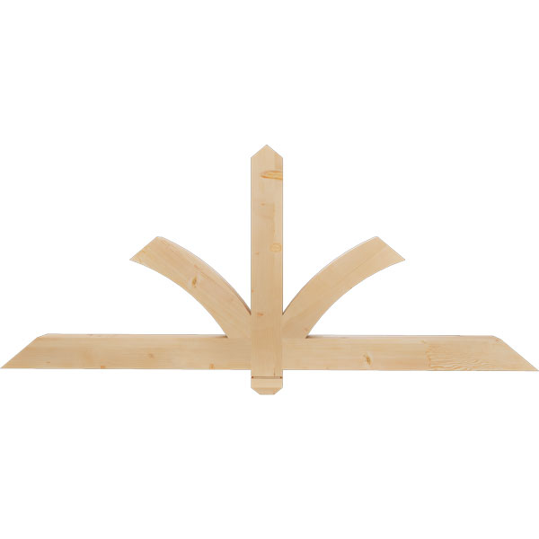 Ekena Millwork GBW060X25X0404RED00SDF