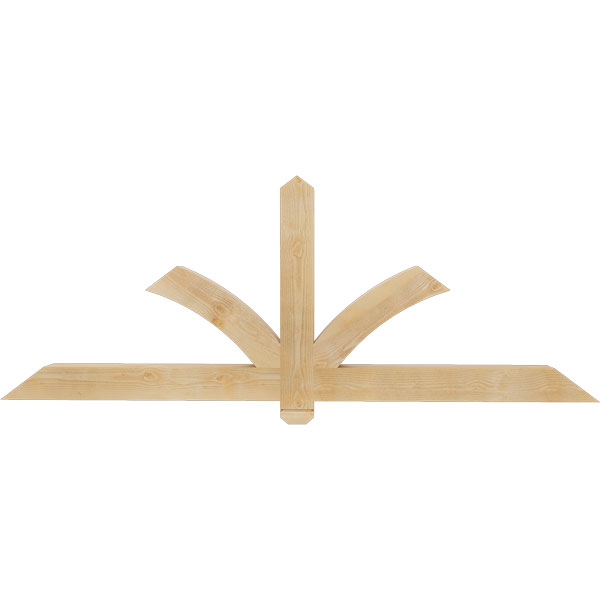 Ekena Millwork GBW072X27X0404RED00RDF