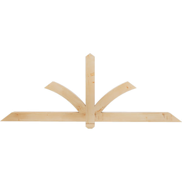 Ekena Millwork GBW072X27X0404RED00SDF