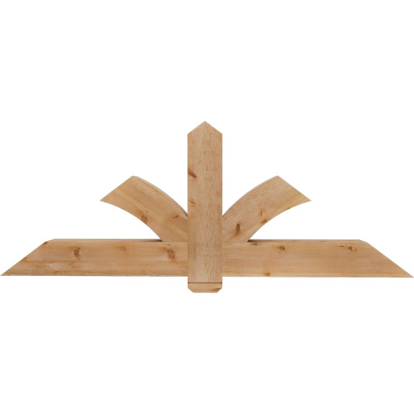 Ekena Millwork GBW072X27X0606RED00RWR