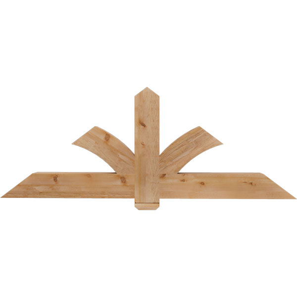 Ekena Millwork GBW072X27X0406RED00RWR