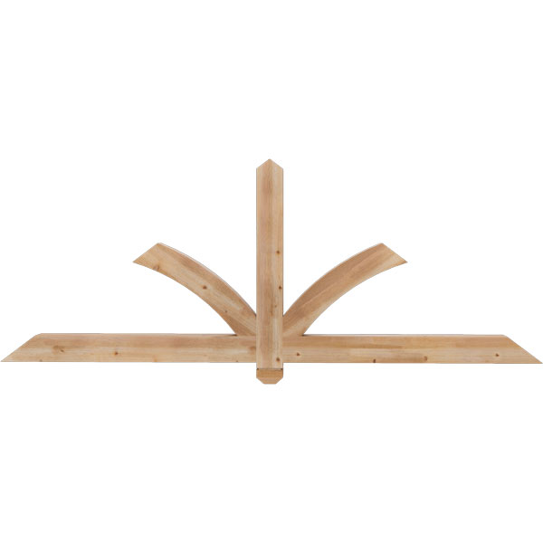 Ekena Millwork GBW072X27X0404RED00SWR