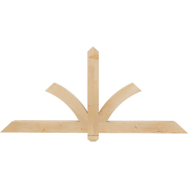 Ekena Millwork GBW060X27X0404RED00SDF