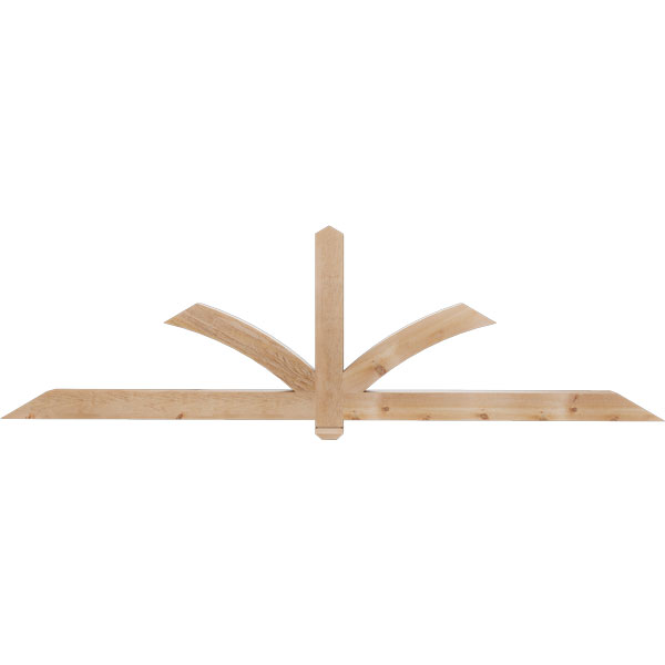Ekena Millwork GBW096X28X0404RED00RWR