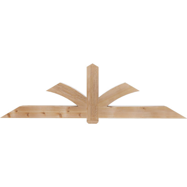 Ekena Millwork GBW096X28X0606RED00RWR