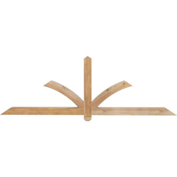 Ekena Millwork GBW084X28X0404RED00SWR