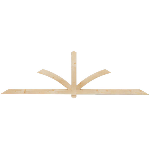 Ekena Millwork GBW108X31X0404RED00SDF