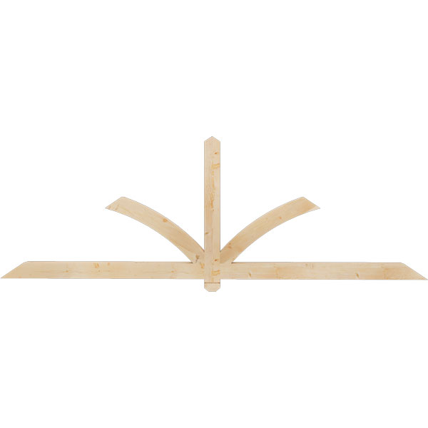Ekena Millwork GBW096X32X0404RED00SDF