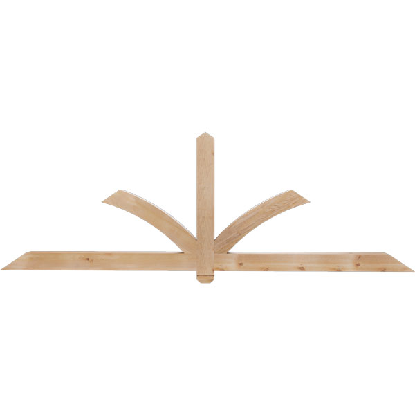 Ekena Millwork GBW096X32X0404RED00RWR