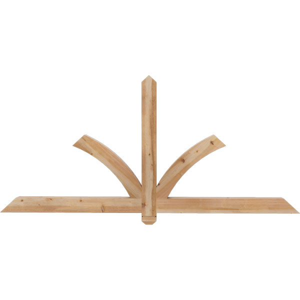 Ekena Millwork GBW072X33X0404RED00SWR