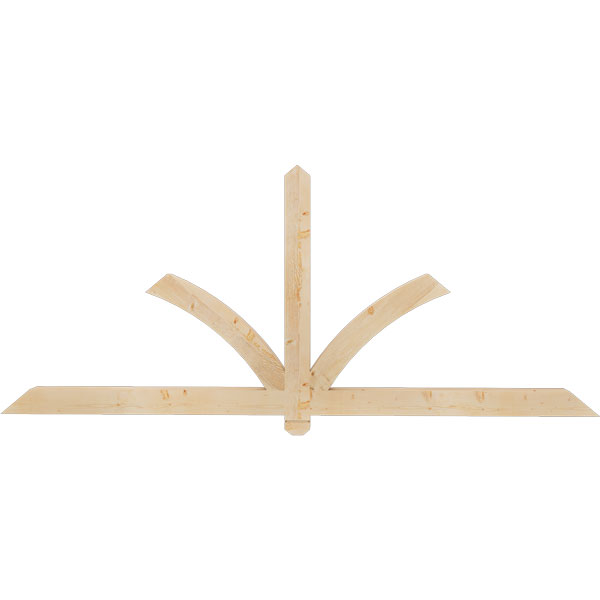 Ekena Millwork GBW084X35X0404RED00SDF