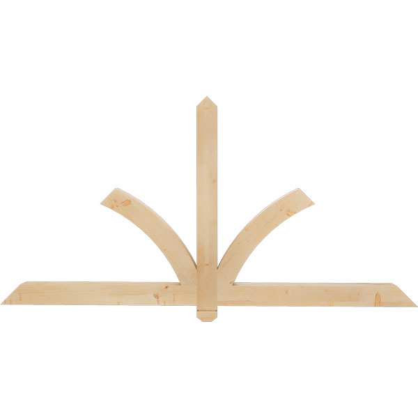 Ekena Millwork GBW072X36X0404RED00SDF