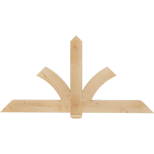 Ekena Millwork GBW072X36X0406RED00SDF