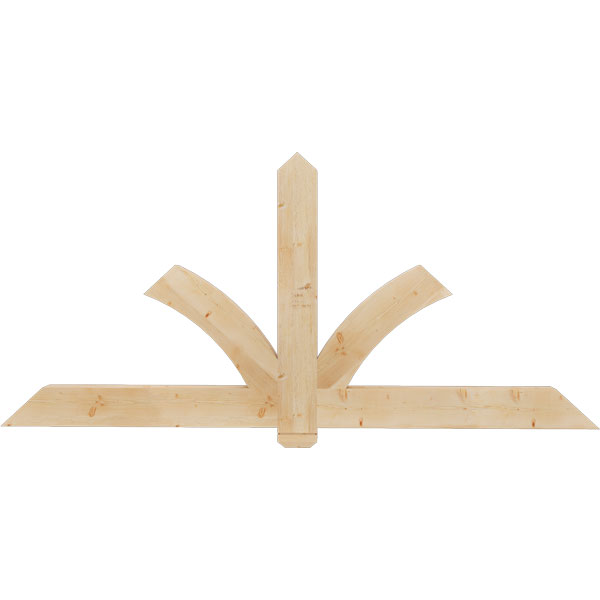 Ekena Millwork GBW084X38X0406RED00SDF