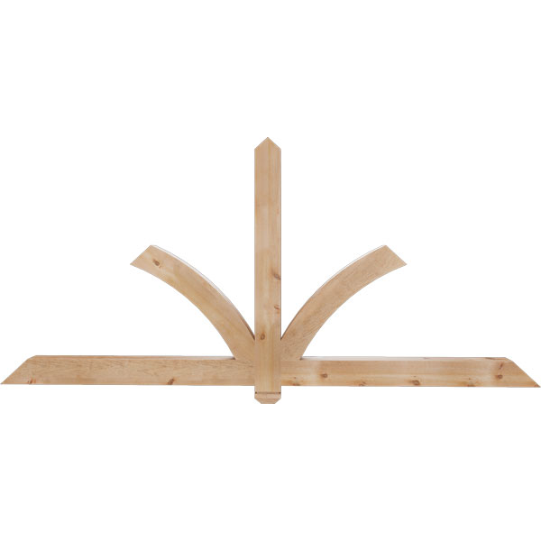 Ekena Millwork GBW084X38X0404RED00RWR
