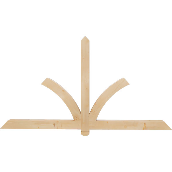 Ekena Millwork GBW072X39X0404RED00SDF