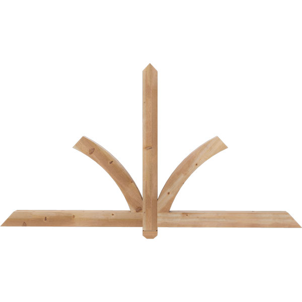 Ekena Millwork GBW072X39X0404RED00SWR