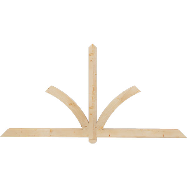 Ekena Millwork GBW084X42X0404RED00SDF