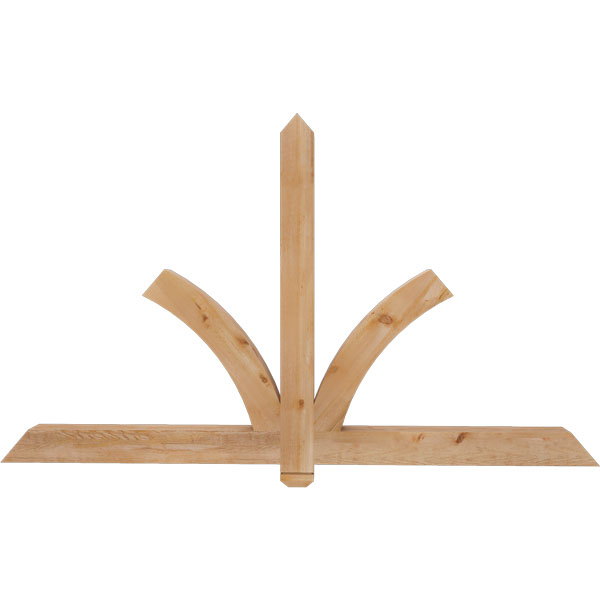 Ekena Millwork GBW072X42X0404RED00RWR