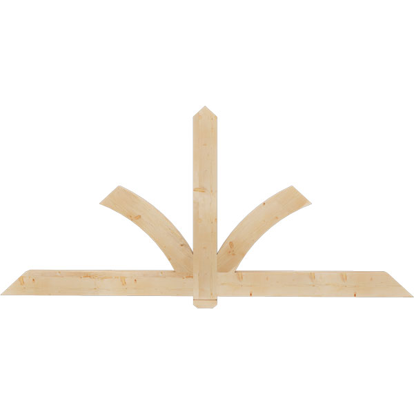 Ekena Millwork GBW096X44X0406RED00SDF