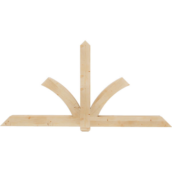 Ekena Millwork GBW096X48X0606RED00SDF