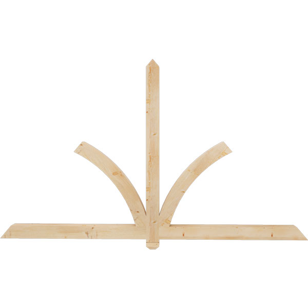 Ekena Millwork GBW084X49X0404RED00SDF