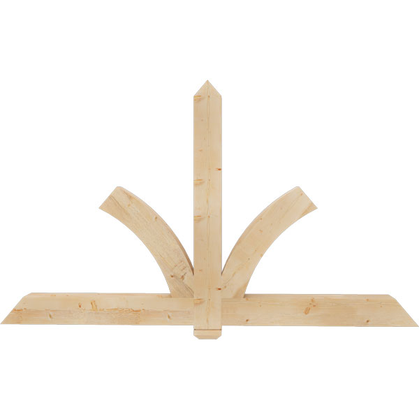 Ekena Millwork GBW084X49X0606RED00SDF