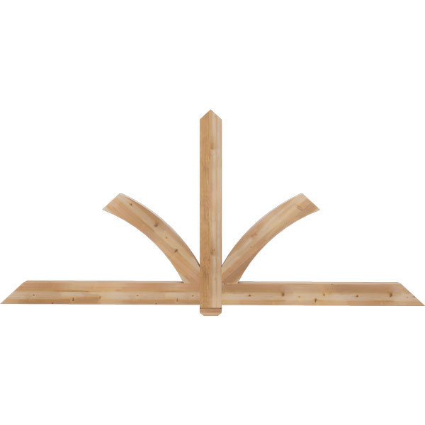 Ekena Millwork GBW108X49X0406RED00SWR