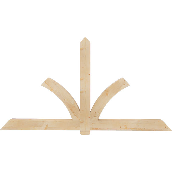 Ekena Millwork GBW096X52X0606RED00SDF