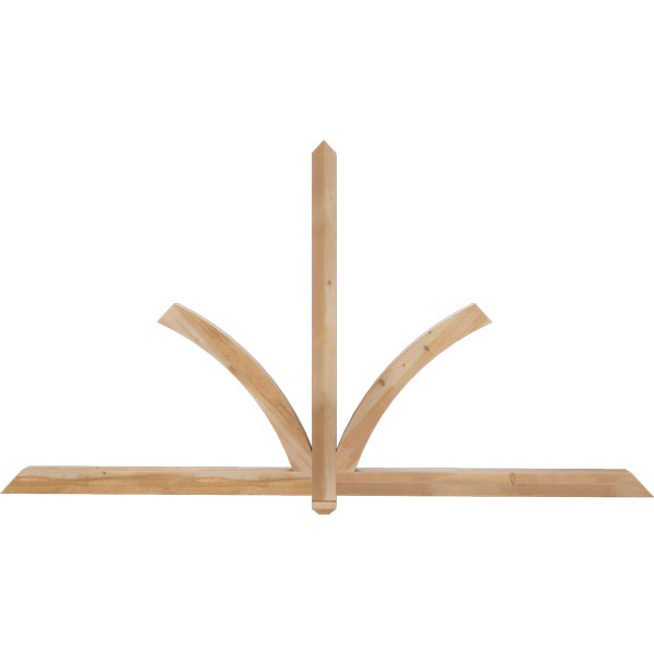 Ekena Millwork GBW096X52X0404RED00SWR
