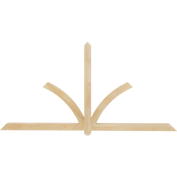 Ekena Millwork GBW108X54X0404RED00RDF