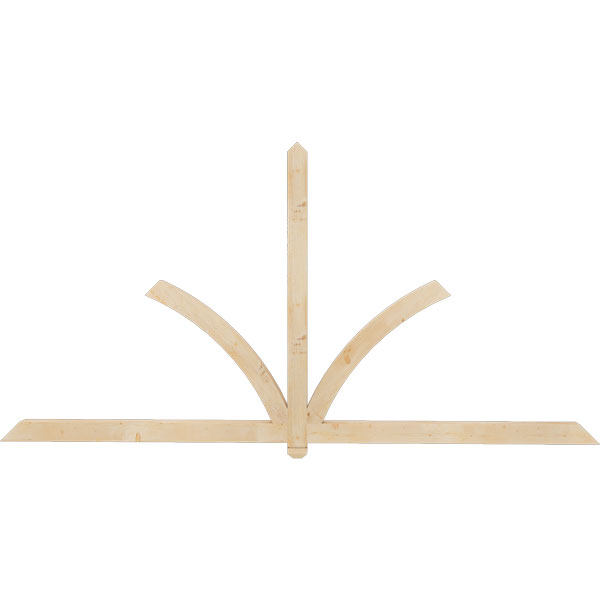 Ekena Millwork GBW108X54X0404RED00SDF