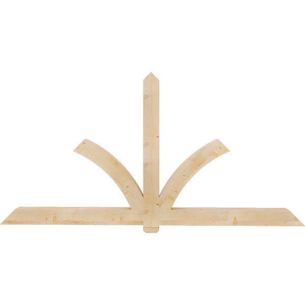 Ekena Millwork GBW108X54X0606RED00SDF