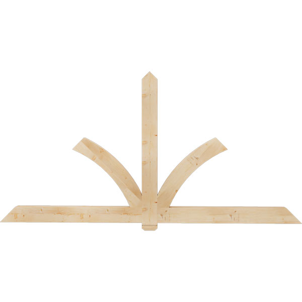 Ekena Millwork GBW108X54X0406RED00SDF